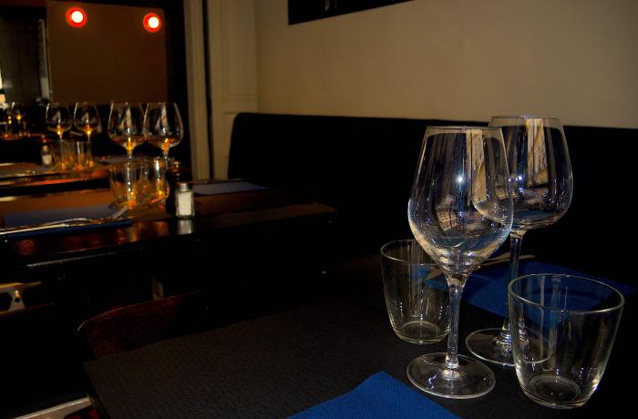 Le Bar-Restaurant le Augusto à Paris 9 - Les couverts