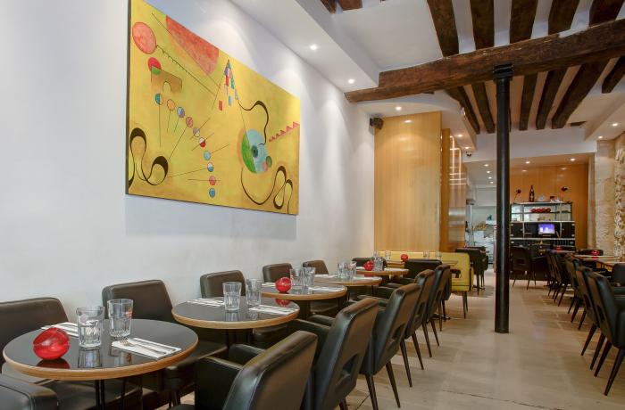 Le Bar-Restaurant le Pariggi à Paris 1 - Le rez-de-chaussée