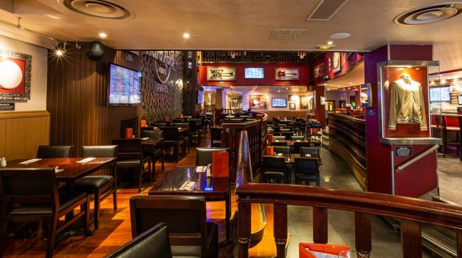Le Bar-Restaurant le Hard Rock Café à Paris 9 - Le rez-de-chaussée