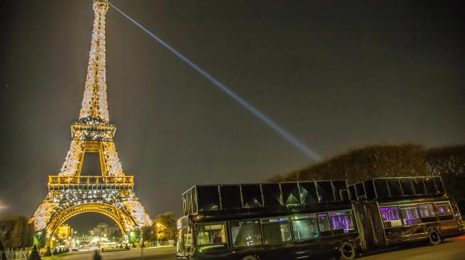 Privatiser Bus Discothèque Paris soirée amis - Le Double Bus