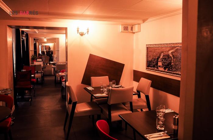 Le restaurant l'Atelier Duphot à Paris 1 - L'entre salle de l'étage