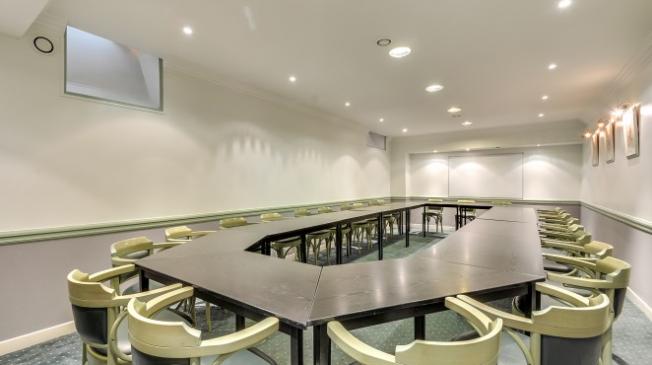 La salle de location le Pavillon Courcelles Parc Monceau à Paris - La salle de séminaire