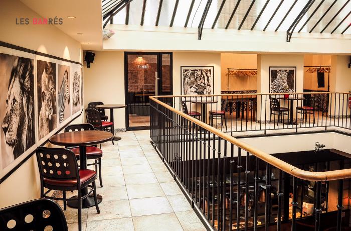 Le Restaurant le Cirque à Paris 4 - La mezzanine et le fumoir