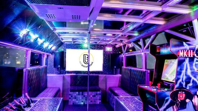 Privatiser Bus Discothèque Paris soirée amis - Le Super Double Bus