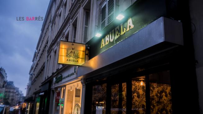 Le Bar-Restaurant le Abuela à Paris 9 - La devanture
