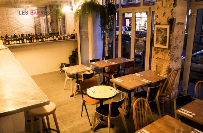 Le Bar-Restaurant le Dune à Paris 11 - Le rez-de-chaussée
