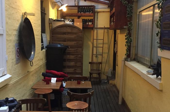 Le Bar-restaurant l'Aria à Paris 5 - La verrière