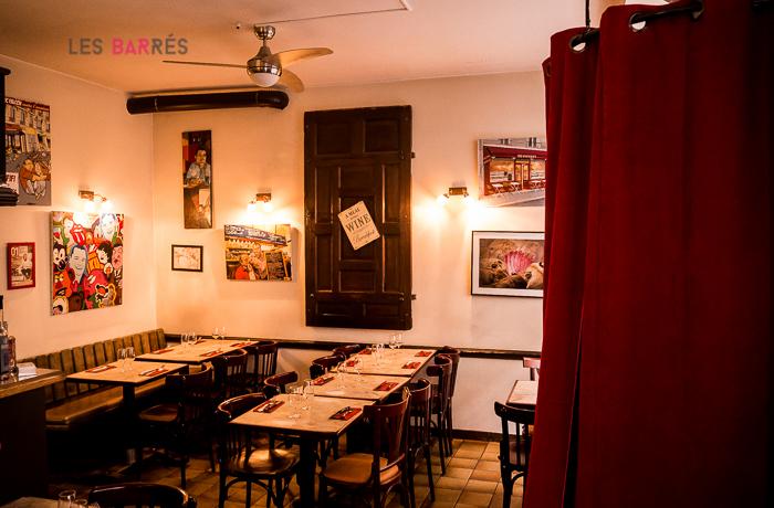 Le Restaurant le Desvouges à Paris 5 - La salle