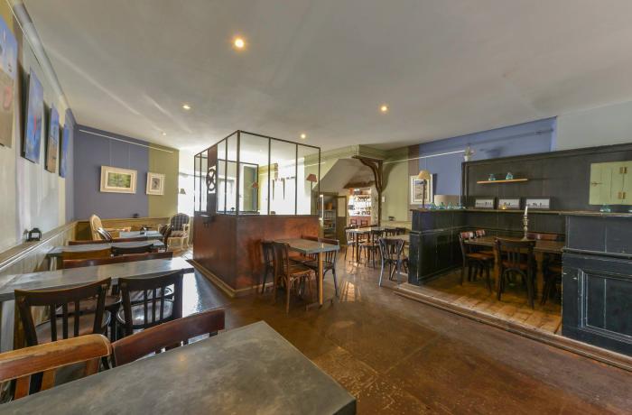 Le Restaurant le Café sur cour à Nantes - Le rez-de-chaussée