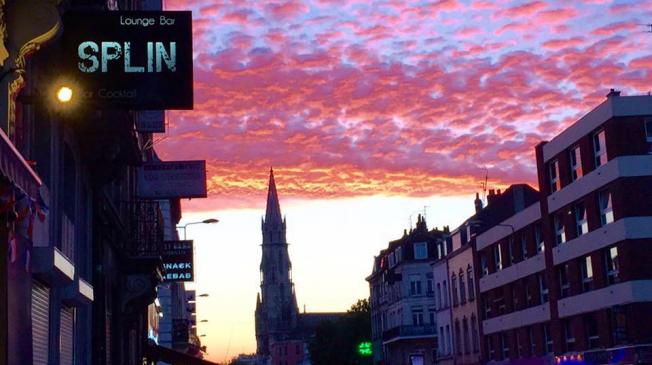 Le Bar-Pub le Splin Bar à Lille - Vue depuis La terrasse
