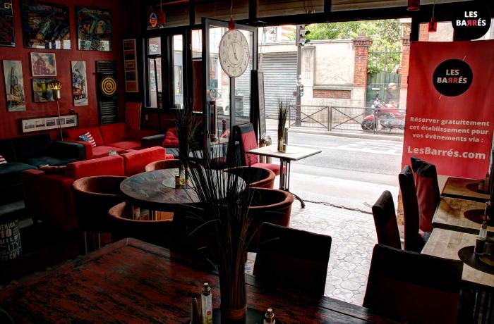 Le Bar le Tomato Bistro à Paris 20 - Le rez-de-chaussée