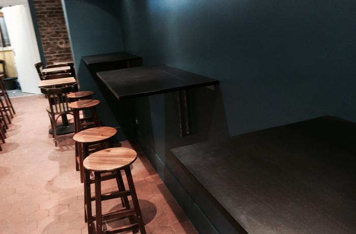 Le Bar-restaurant l'Aria à Paris 5 - Les tables